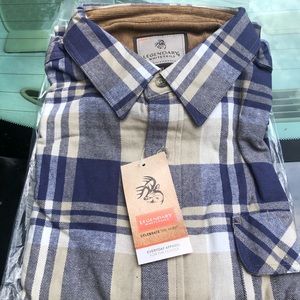Flannel plaid trip, New with tags